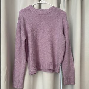 American Eagle Outfitters Soft Purple Crew Neck Sweater
